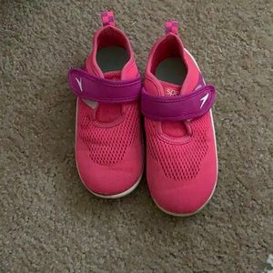 Toddler size large speedo water shoes